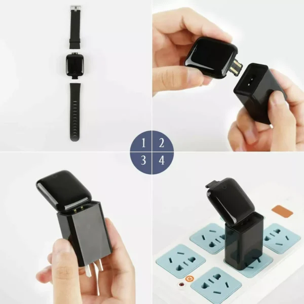 166 Health Smartwatch charging