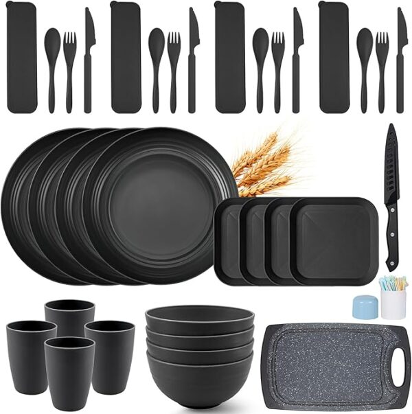 24pcs stylish dinner/serving set with kitchen wares