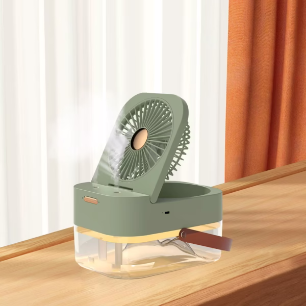 Dual Spray Air Conditioner Fan with Night Light - Image 5