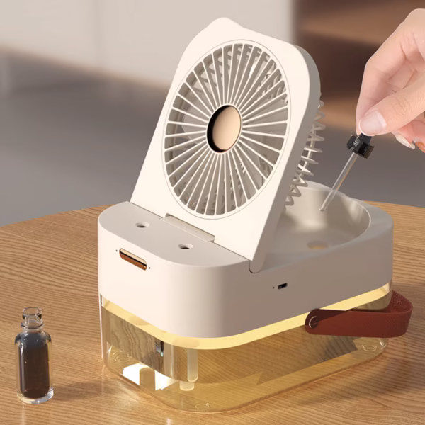 Dual Spray Air Conditioner Fan with Night Light - Image 7