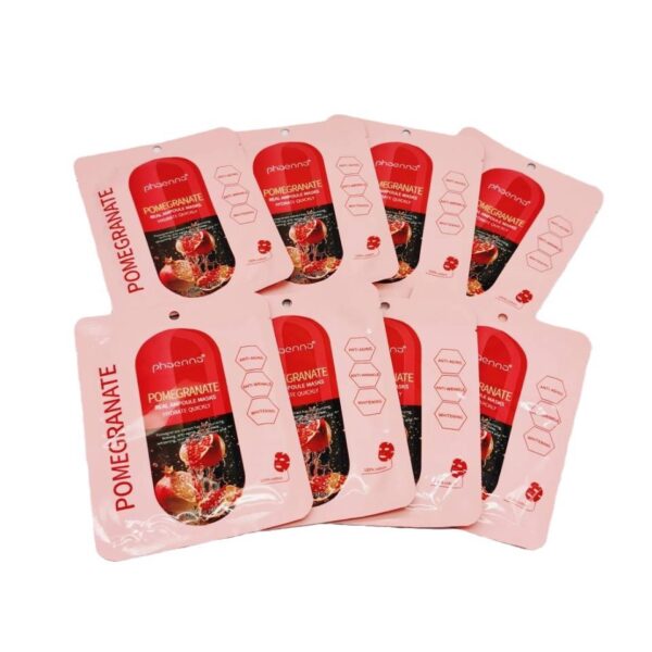 Pomegranate essence sheet mask