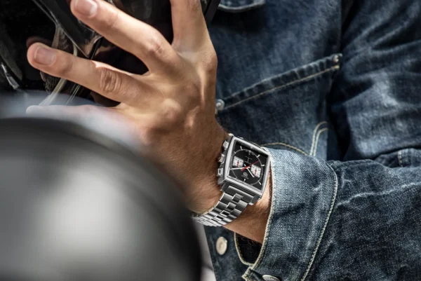 Tag Hueer Monaco Luxury Men's Watch silver 2