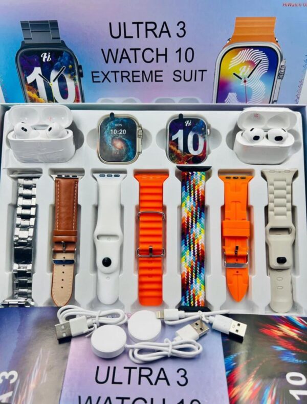 ACE 280 Watch 10 Ultra 3 silver and white
