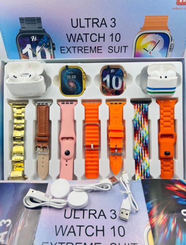 ACE 280 Watch 10 Ultra 3 gold and orange