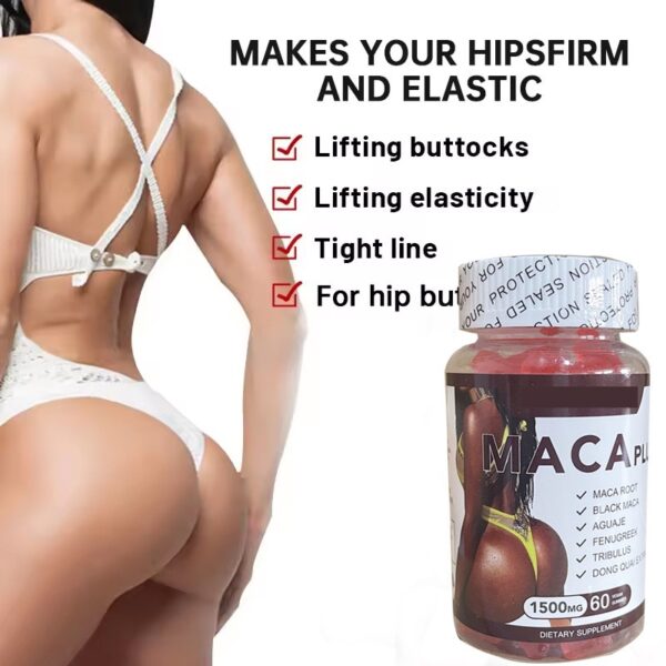 Well's HB Maca Plus Hip Butt Enlargement And Firming Gummies 1