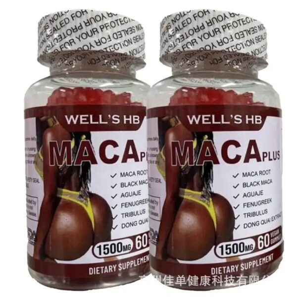 Well's HB Maca Plus Hip Butt Enlargement And Firming Gummies