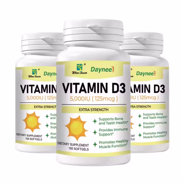 Daynee Vitamin D3 125mcg capsules